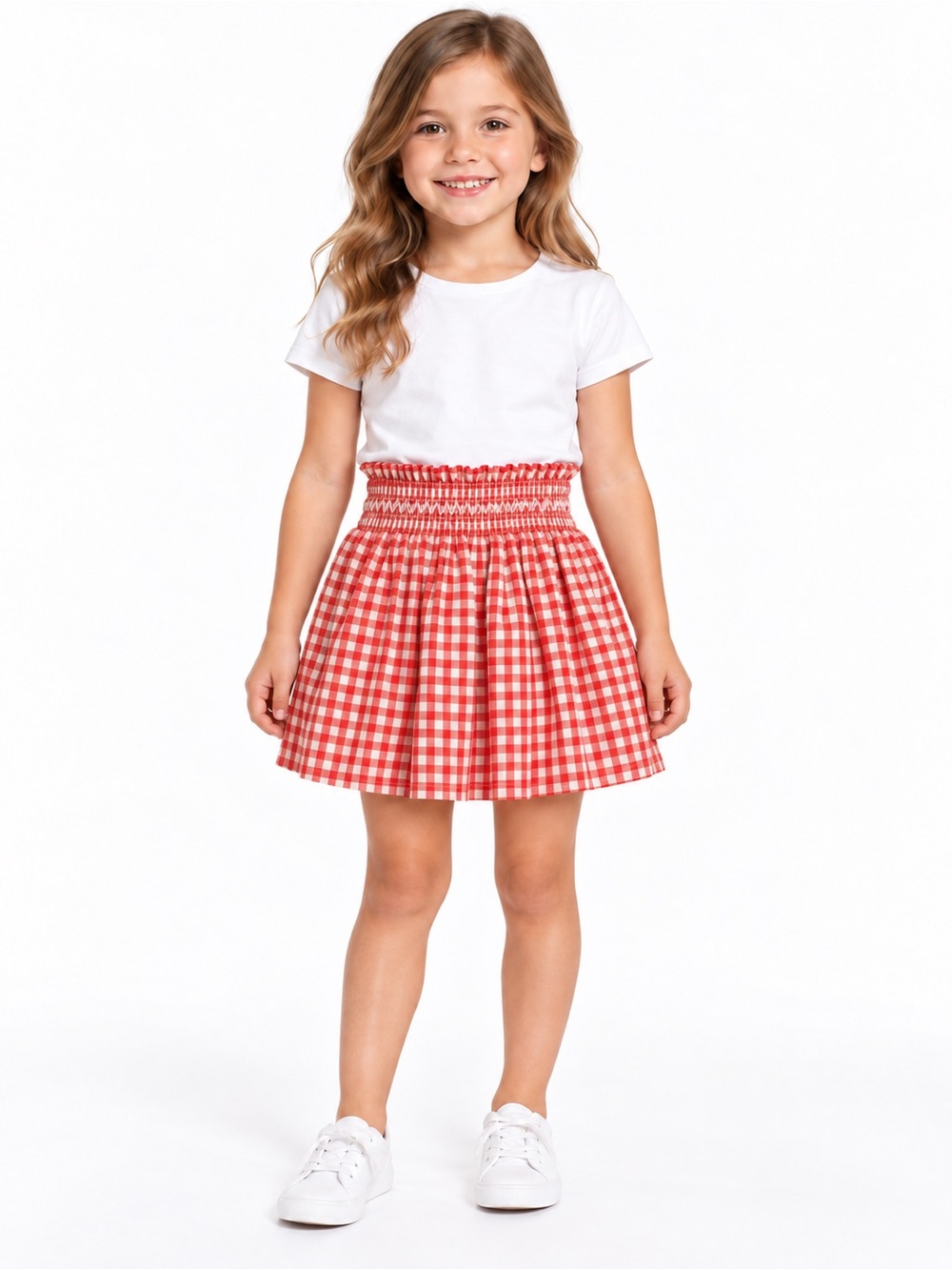 Gap • NWT girls gingham skirt